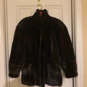 Oscar De La Renta Ranch Mink Jacket
